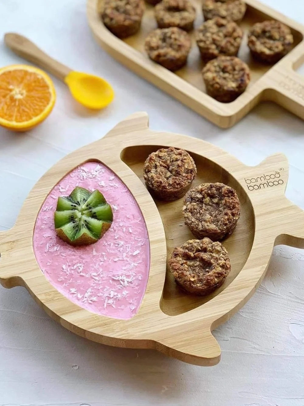 Bamboo Bamboo Fish Toddler Plate